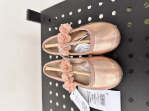 Rose Gold Ballet Flats