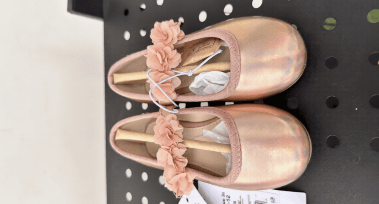 Rose Gold Ballet Flats
