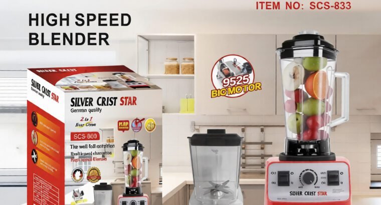 Silver Crest Double Cup Blender