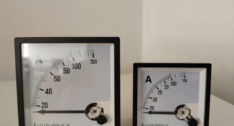 Analogue Ammeter Power Meter For Electrical Panels