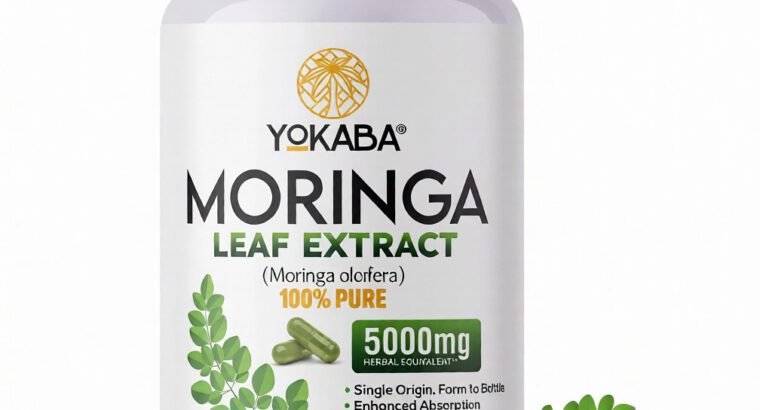250 Cap Moringa Oleifera Leaf Powder 5000mg-organic Extract