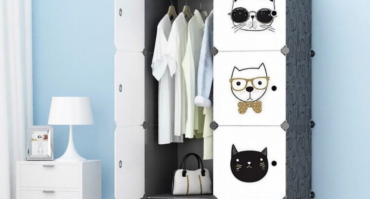 Portable Wardrobe With Shoe Rack