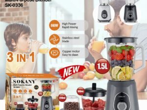 Sokany Three in One Blender