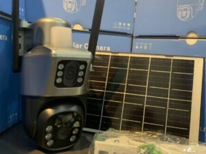 Two Lens 4G Solar Camera EU