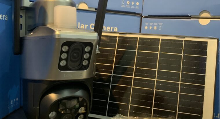 Two Lens 4G Solar Camera EU