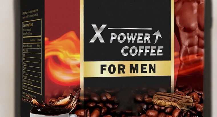 X Power Coffee for Men, Boost Sexual Performance