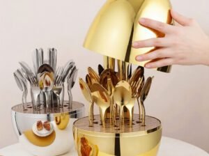 Egg Shaped Cutlery Set