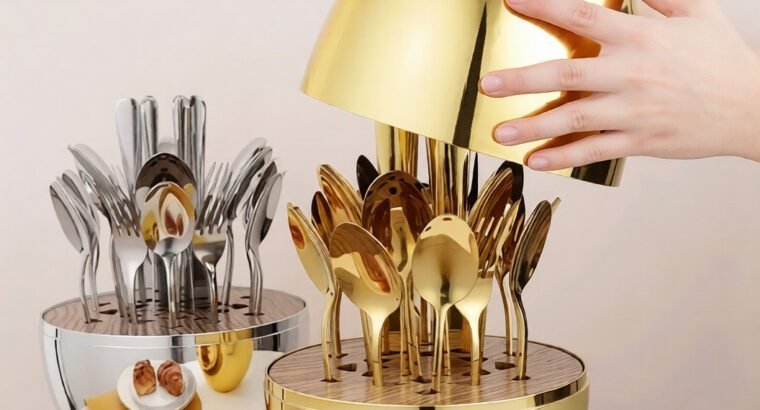 Egg Shaped Cutlery Set