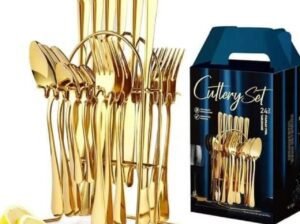 Cutlery Set With Stand