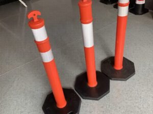 110cm Height Traffic Delineator Warning Post/Pole