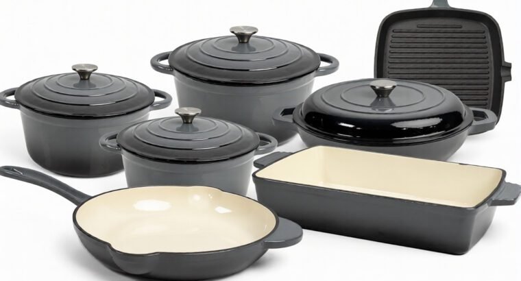 Cast Iron Cooking Set