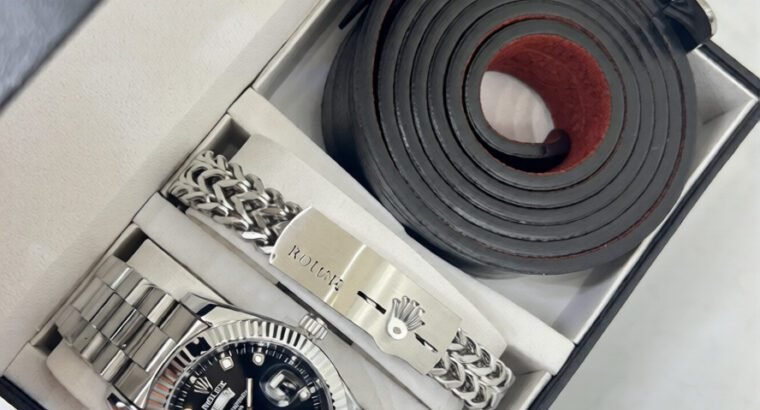 Men’s Watch With Accessories