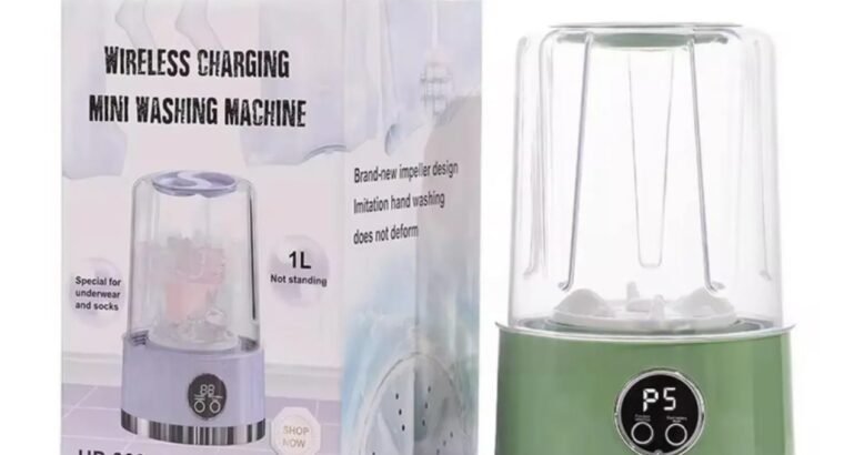 1l Rechargeable Mini Washing Machine