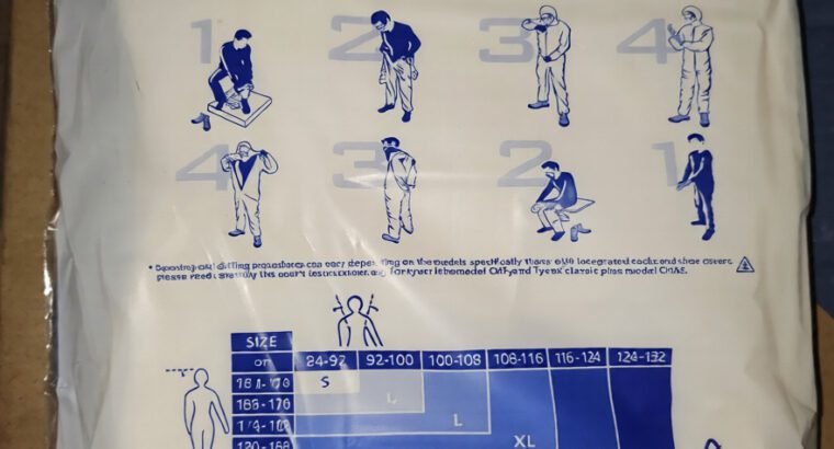 Tyvek Disposable Coverall