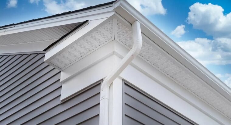 PVC Rain Gutters