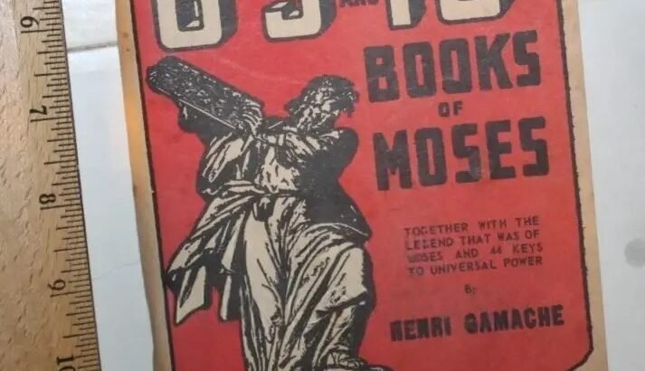 Eight,Nine and Tenth Book of Moses