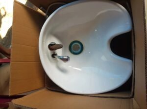 Hair Washing Sink Only With Shower Head and Accessories.