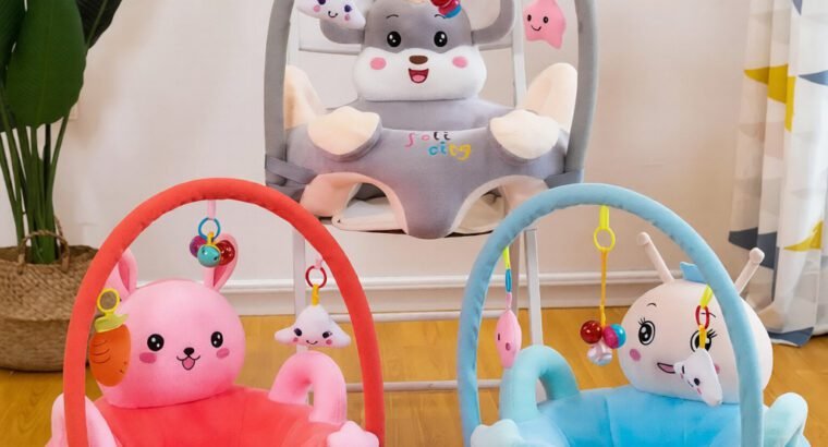 Baby Sofa Chair – Plush Sitting & Practice Chair for Kids, Stuffed Animal Design