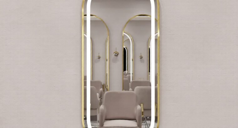 Wall Mounted Mirror Modern Mounted Mirror for Home & Salon