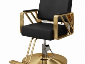 Gold Salon Styling Chair Luxury Barber & Beauty Salon Chair