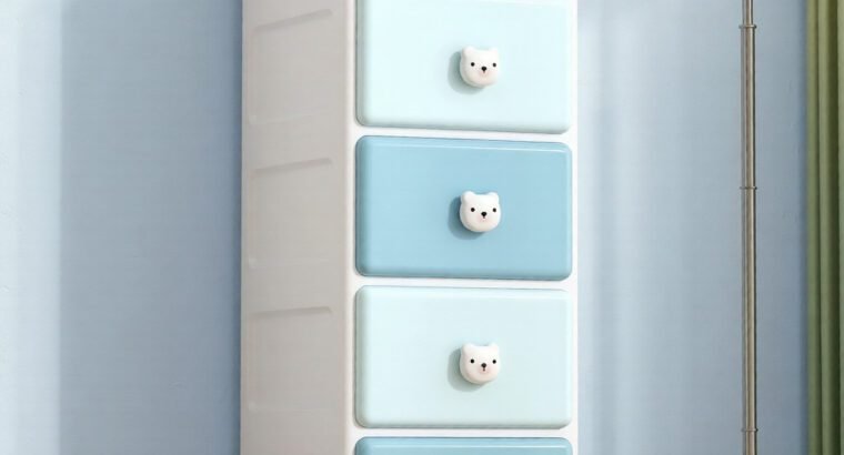 Baby Cabinet Drawer with Waterproof Storage – Durable Kids Wardrobe Organizer