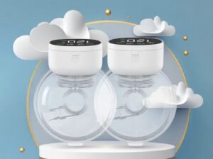 Momcozy M5 Wearable Breast Pump – Hands-Free Double Electric, Convenient for Moms