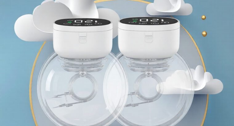 Momcozy M5 Wearable Breast Pump – Hands-Free Double Electric, Convenient for Moms