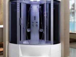 Luxury Jacuzzi Shower Cabin with Steamer – 2 Person Corner Acrylic Bathtub (ACE Brand)