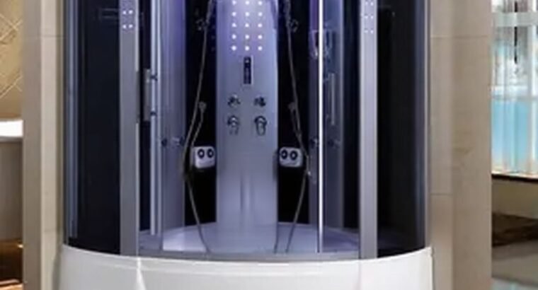 Luxury Jacuzzi Shower Cabin with Steamer – 2 Person Corner Acrylic Bathtub (ACE Brand)