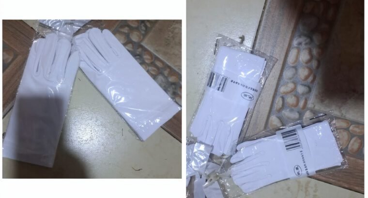 Kids Hand Gloves White, Brand New, Sizes 1–2 Years & 3–8 Years, Soft & Comfortable