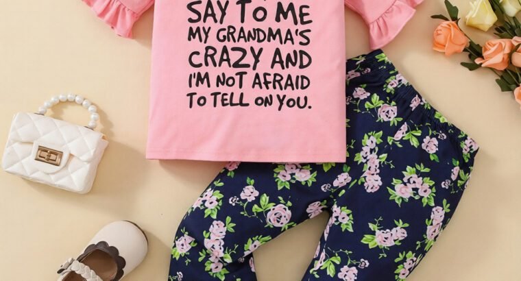 Girls’ 2-Piece Outfit by PatPat – Stylish Top &am...