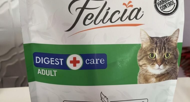 Felicia Hypoallergenic Adult Cat Food – Chicken, 2kg Pack