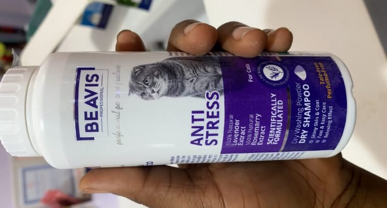 Beavis Anti-Stress Dry & Wash Shampoo Powder – Natural Pet Care