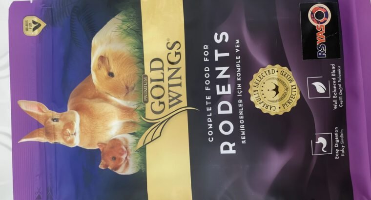 Gold Wings Rodents Feed – Premium Nutrition for All Rodents