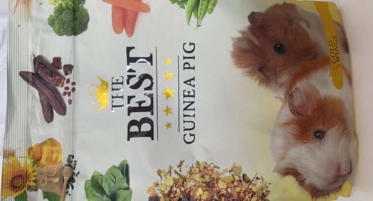 Gold Wings Premium Guinea Pig Feed – Nutritious & Healthy