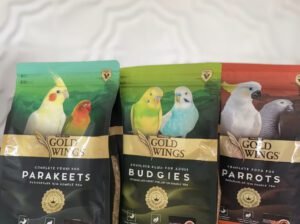 Gold Wings Premium Budgies & Parakeets Feed – Nutritious Bird Food