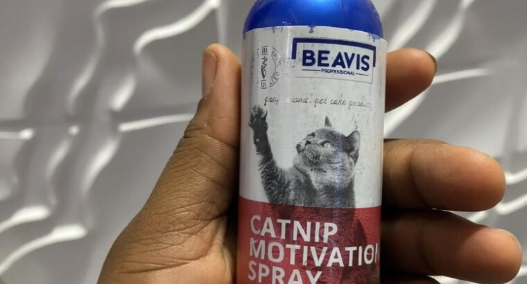 Beavis Catnip Motivation Spray – Relaxation & Behavioral Training for Cats