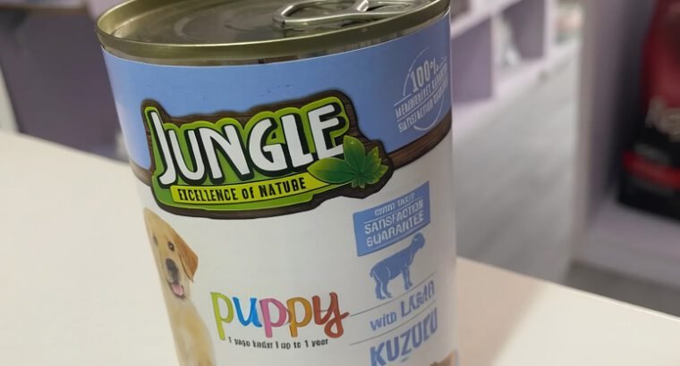 Jungle Junior Dog Food – 10kg Nutritious Lamb M...