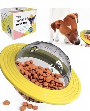 Dog Planet Treat Dispensing Toy – Interactive Chew Toy for Dogs