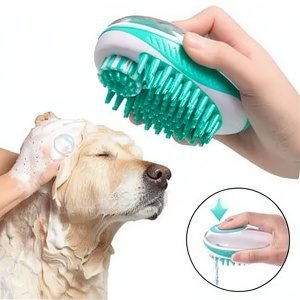 Pet Bath Brush – Grooming, Hair Removal & Massage for All Pets