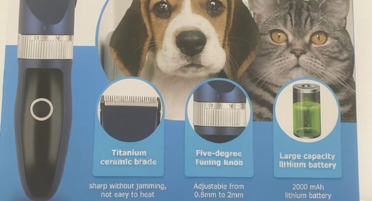 Pet Hair Clipper – Professional Grooming Tool for Cats & Dogs