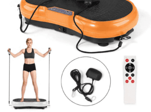 Ultrathin Vibrating Plate Massager – Full Body & Foot Therapy Machine for Circulation & Relaxation