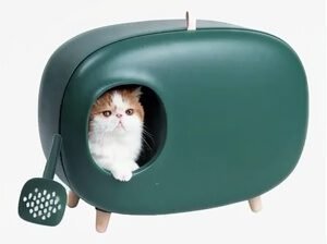 Portable Cat Litter Box – Compact & Travel-Friendly