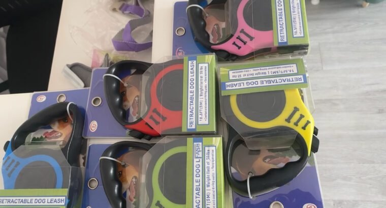 Retractable Dog Leash – Adjustable & Durable for Dogs & Puppies