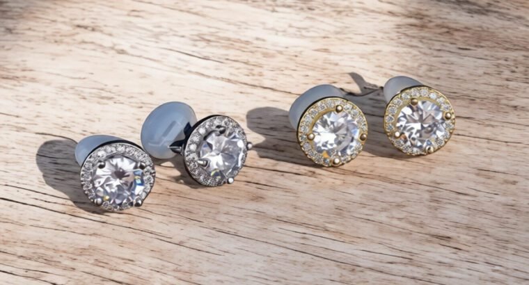 Men Clip Stud Earrings – Stainless Steel Unisex Earrings