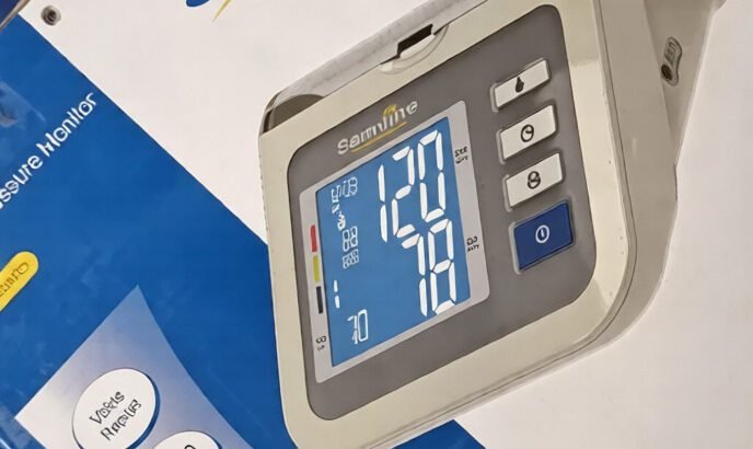Digital Blood Pressure Monitor – Automatic Arm BP Checker with Auto Shutoff