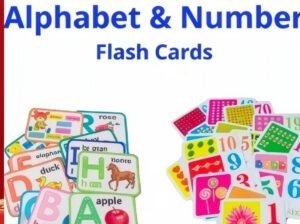 Alphabet & Numbers Flash Cards, Brand New, Educational Learning Tool for Kids (Price for All)