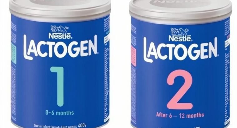 Lactogen 1 & 2 Infant Formula (Price for 1), Brand New, Baby Milk for Newborns & Toddlers