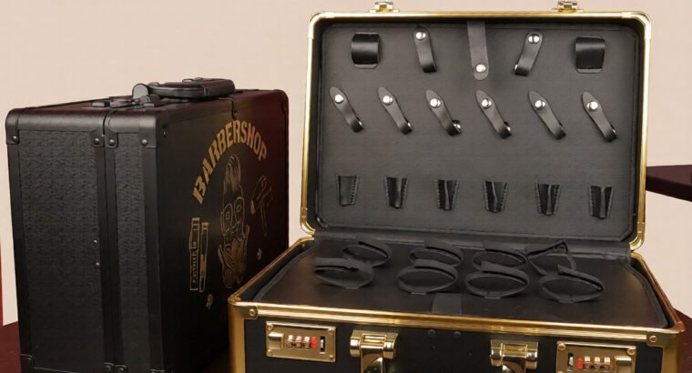 Barber Toolbox – Professional Hairdressing Tool Storage Box
