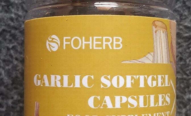 Fohow Garlic Softgel Capsules – Natural Antioxidant & Immune Support Supplement